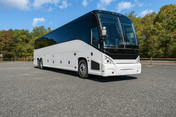 Charter Bus Rental Gaithersburg 56 Passenger Charter Bus