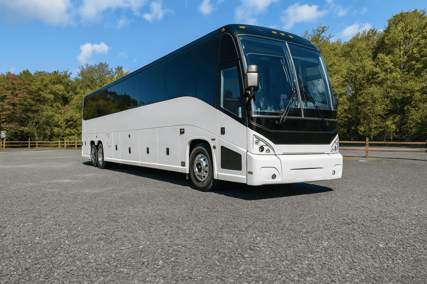 picture of Charter Bus Rental Gaithersburg coach bus